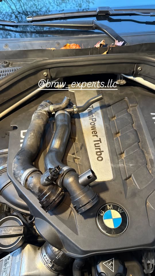 BMW TwinPower Turbo engine bay at BMW Experts LLC